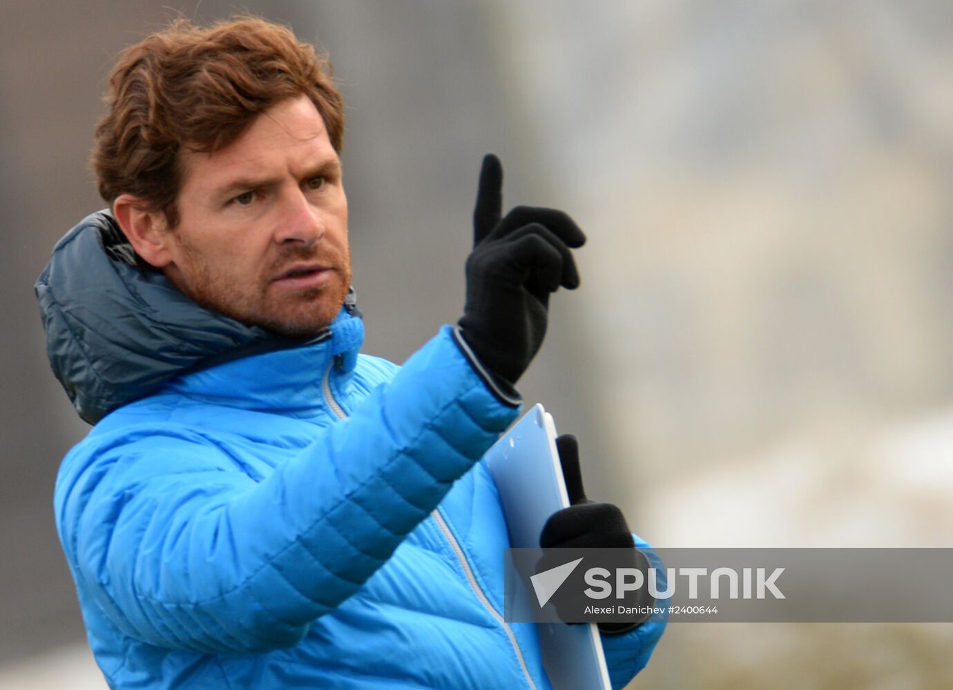 First training session of FC Zenit under guidance of Andre Villas-Boas