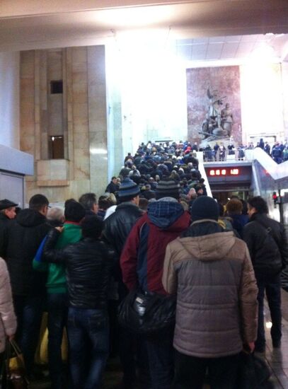 Four Moscow metro stations of Arbatsko-Pokrovskaya line get flooded