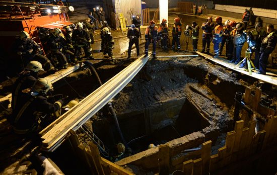 Four Moscow metro stations of Arbatsko-Pokrovskaya line get flooded