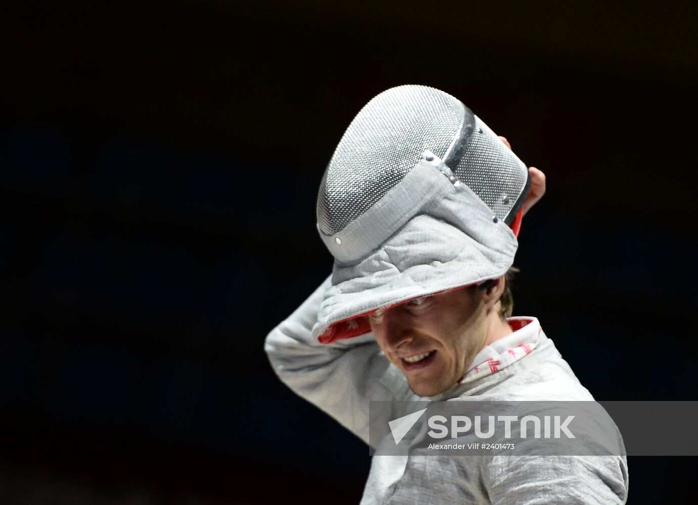 Fencing. 2014 Moscow Sabre tournament. Team event