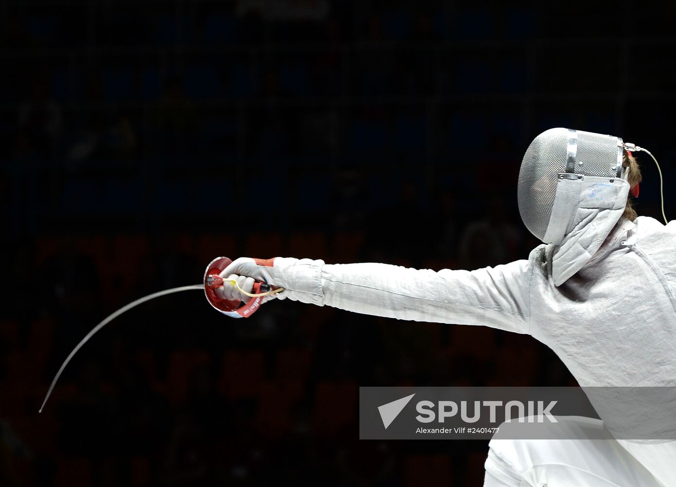 Fencing. 2014 Moscow Sabre tournament. Team event