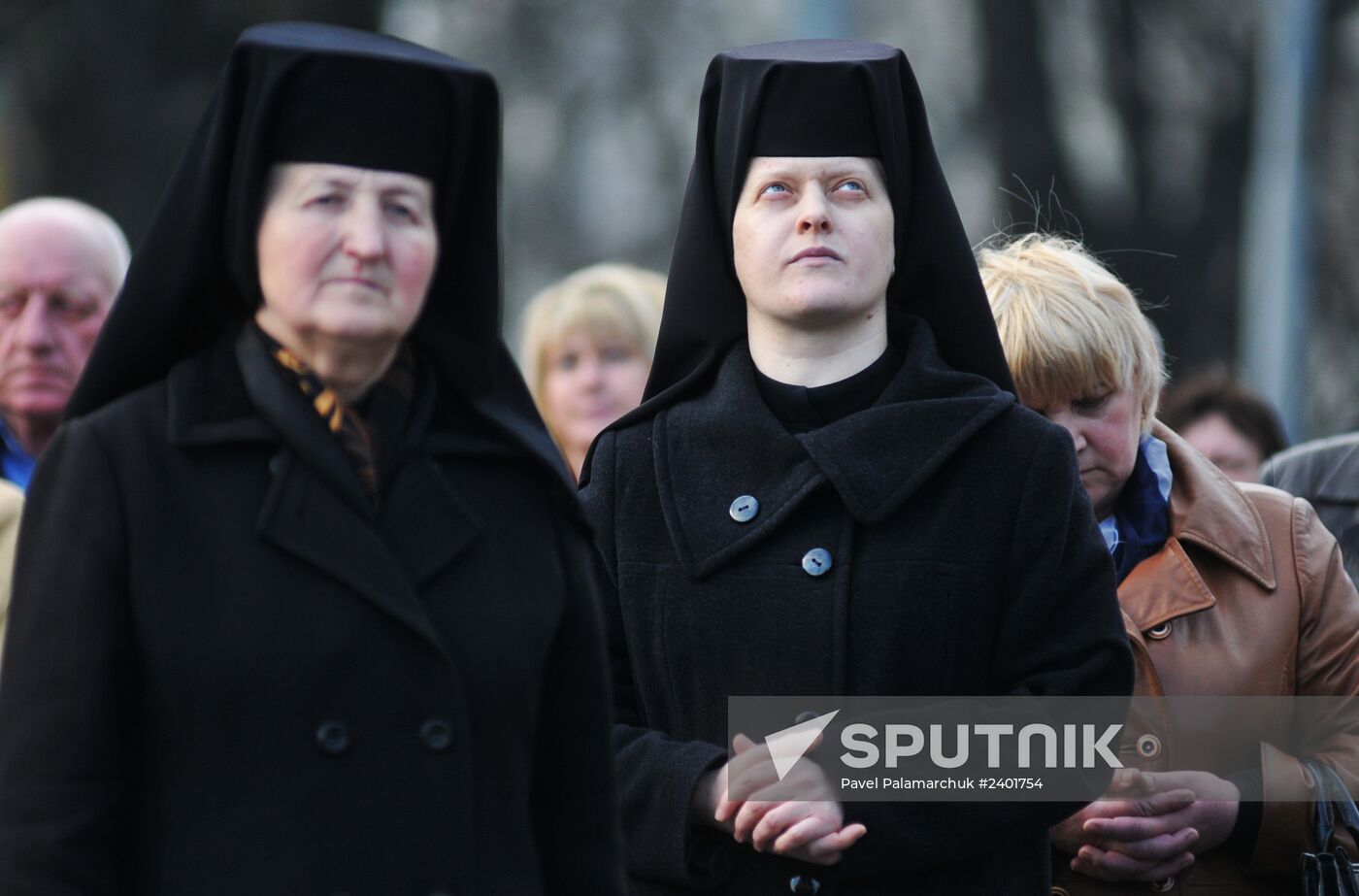 Religious procession in Lviv