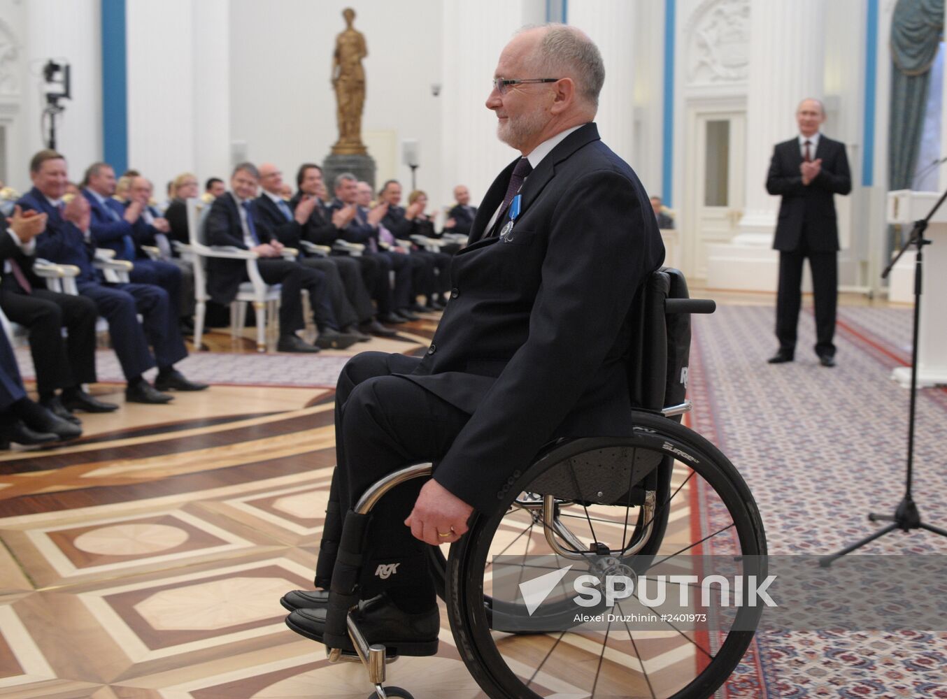 Vladimir Putin presents state awards in Kremlin