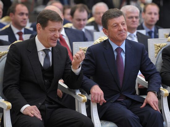 Vladimir Putin presents state awards in Kremlin