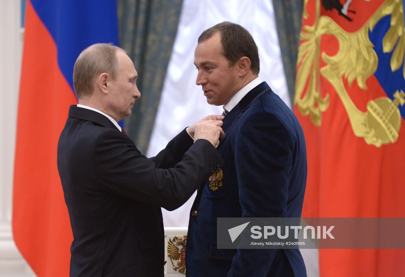 Vladimir Putin presents state awards in Kremlin