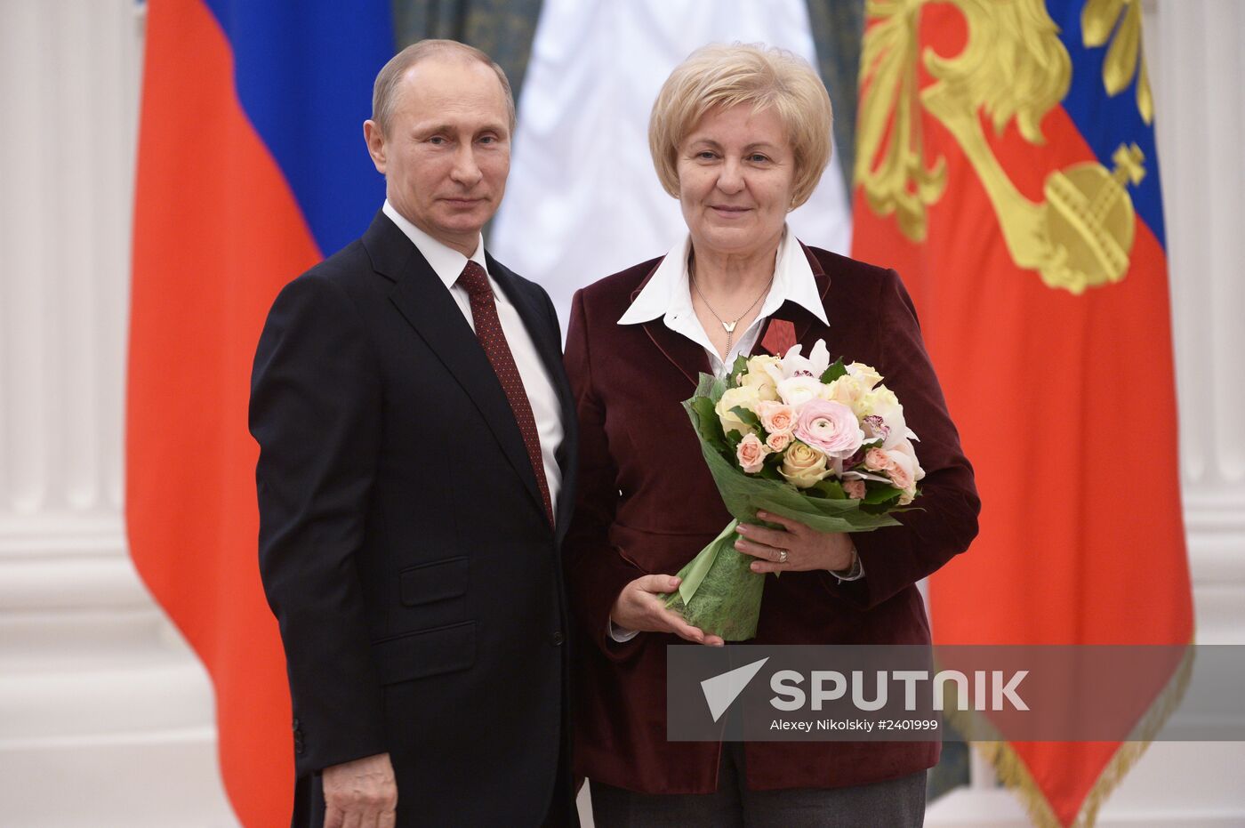 Vladimir Putin presents state awards in Kremlin