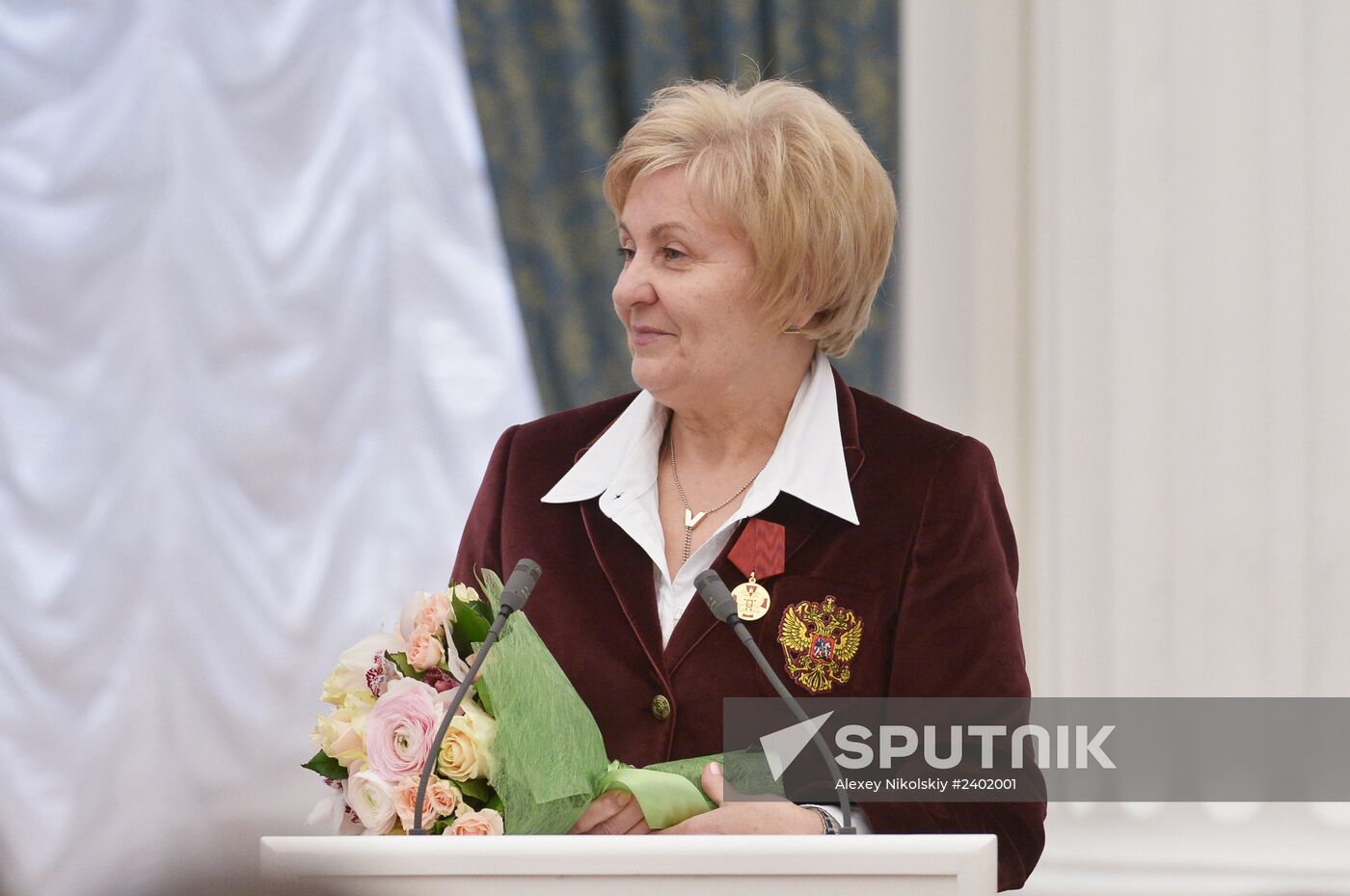 Vladimir Putin presents state awards in Kremlin