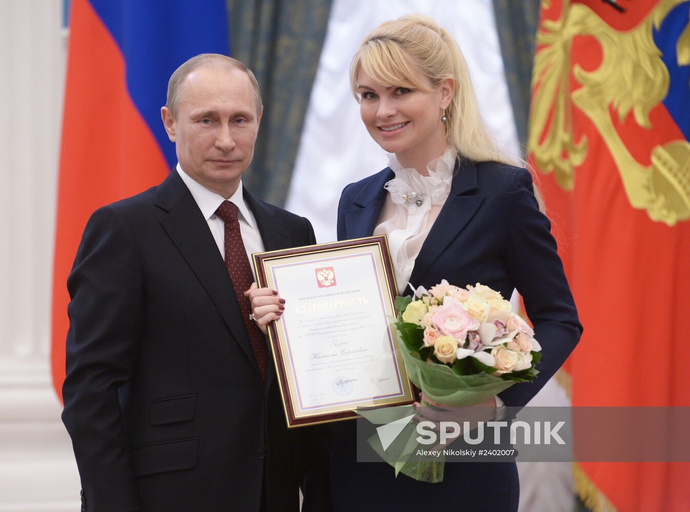 Vladimir Putin presents state awards in Kremlin