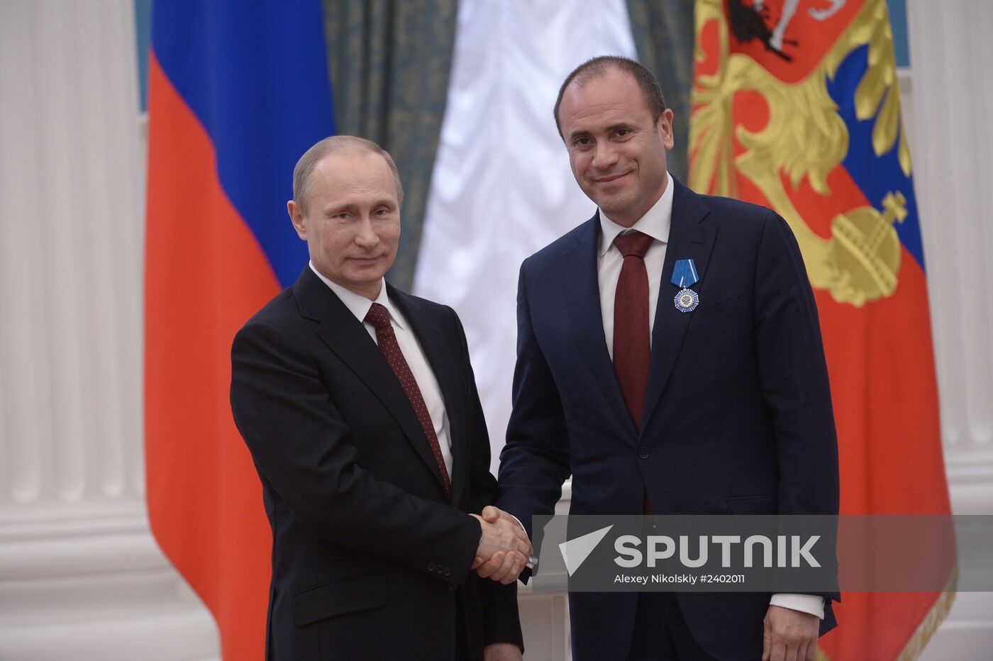 Vladimir Putin presents state awards in Kremlin