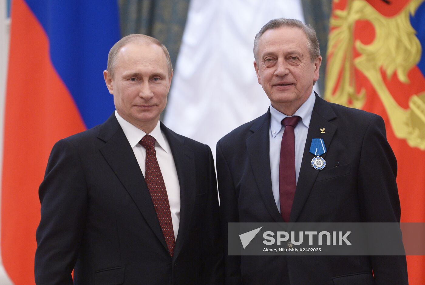 Vladimir Putin presents state awards in Kremlin