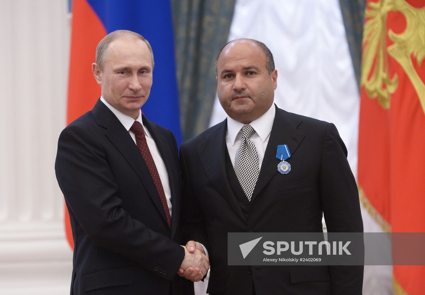 Vladimir Putin presents state awards in Kremlin