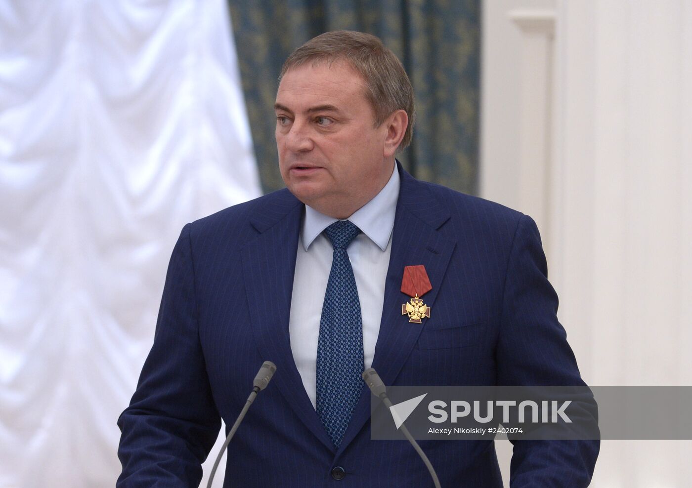 Vladimir Putin presents state awards in Kremlin
