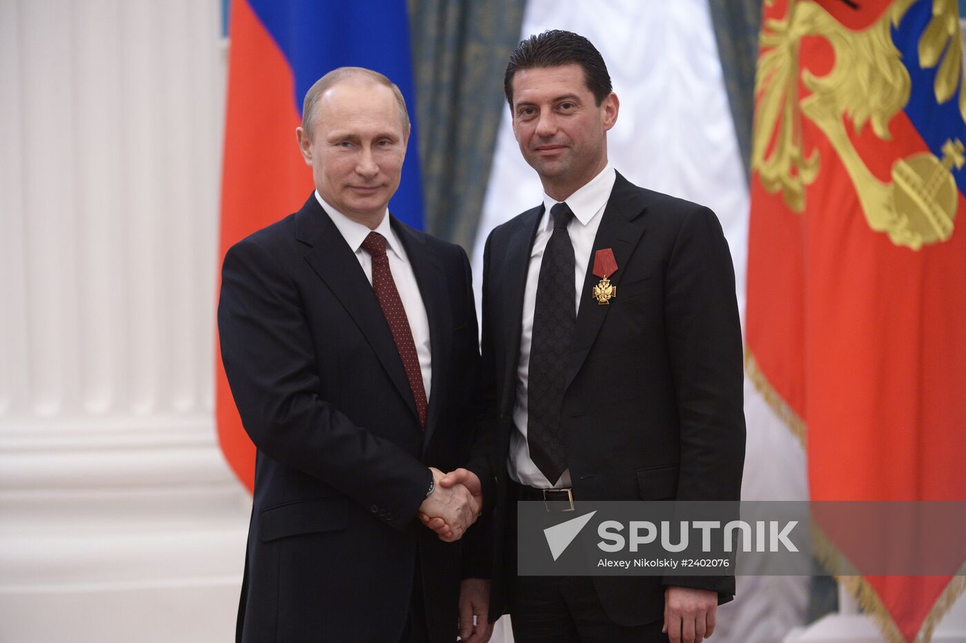 Vladimir Putin presents state awards in Kremlin