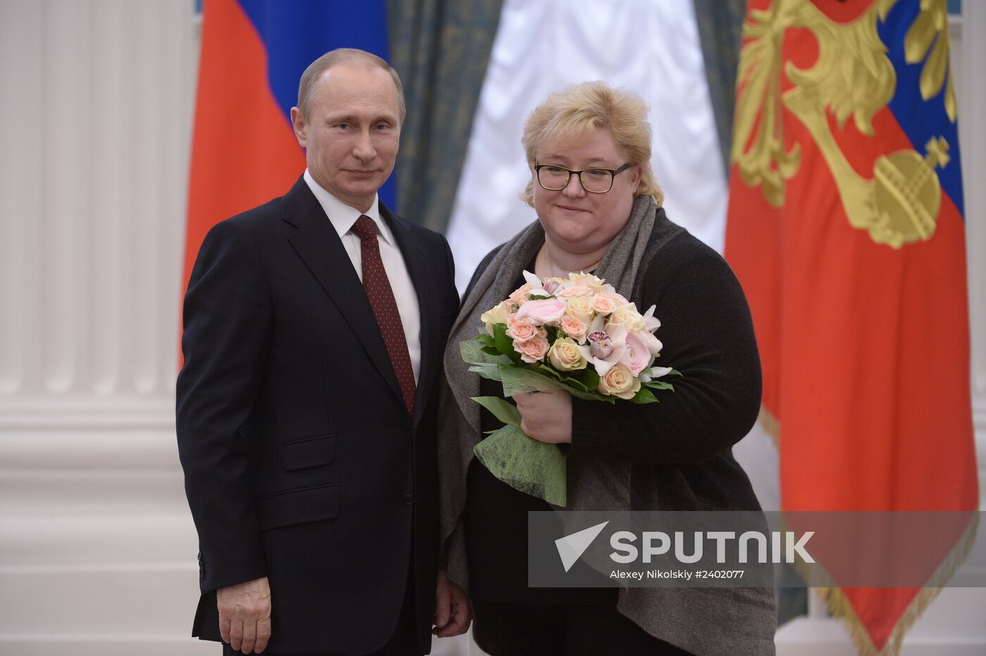 Vladimir Putin presents state awards in Kremlin