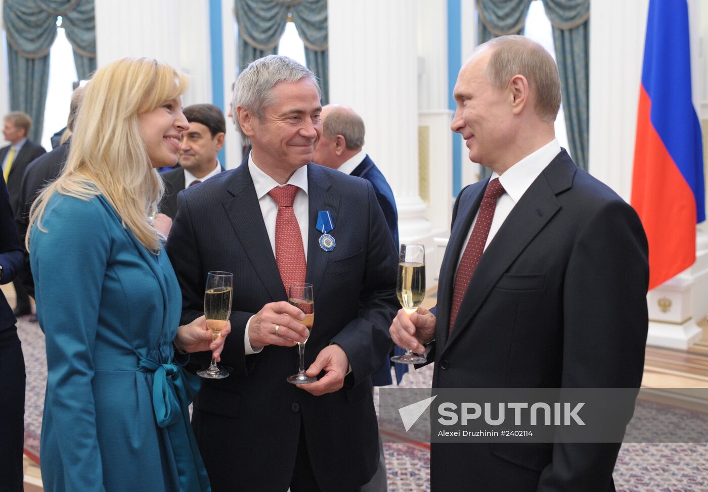 Vladimir Putin presents state awards in Kremlin