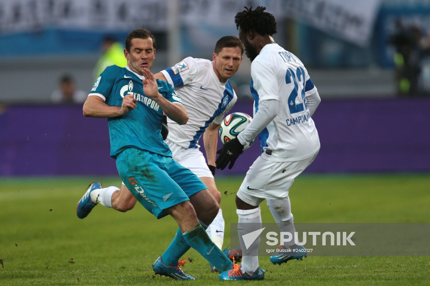 Russian Football Premier League. Zenit vs. Krilya Sovetov