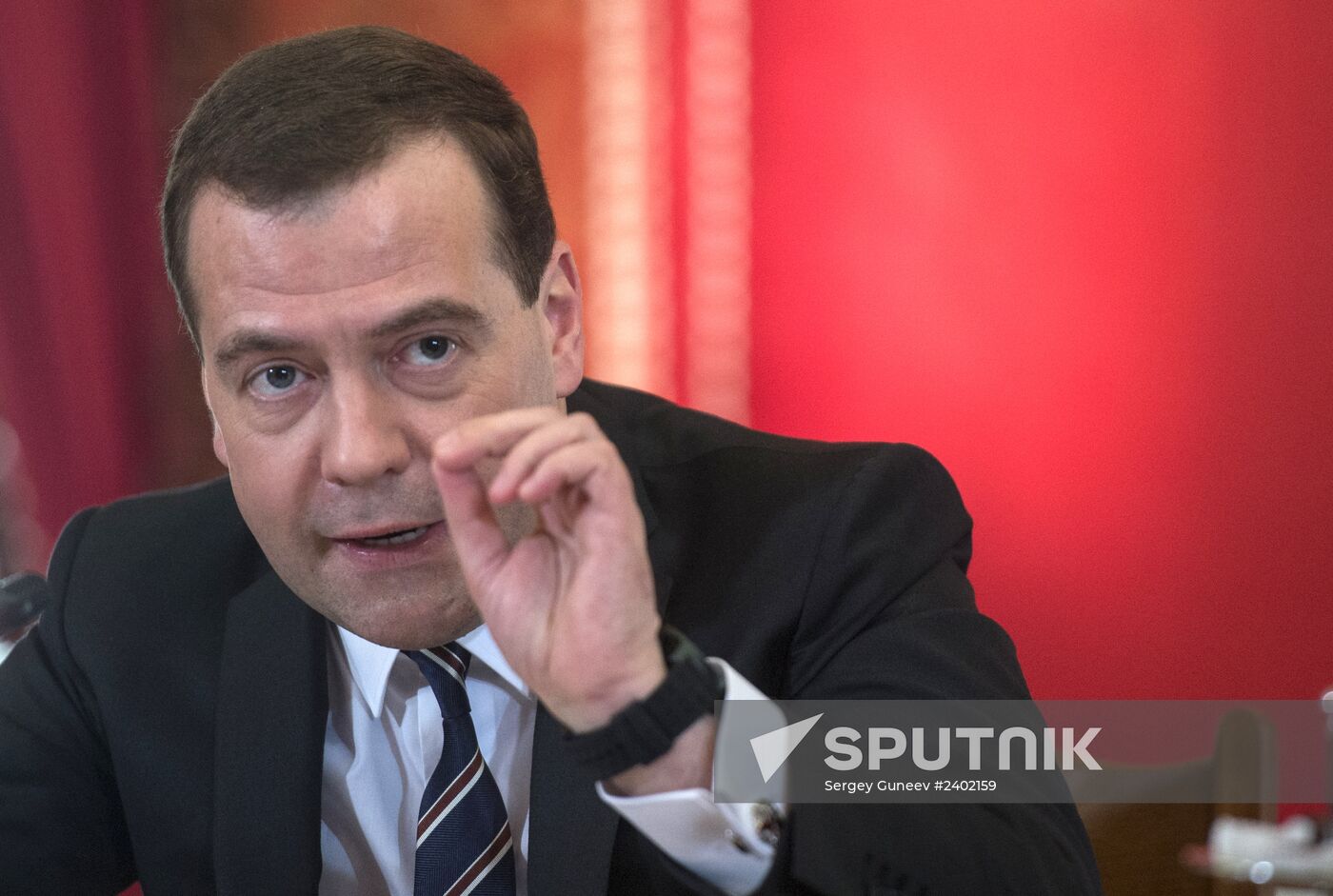 Dmitry Medvedev meets with workers of culture