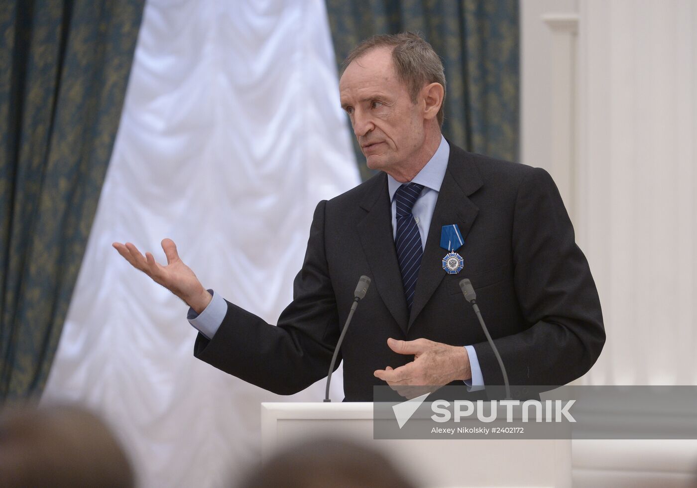 Vladimir Putin presents state awards in Kremlin