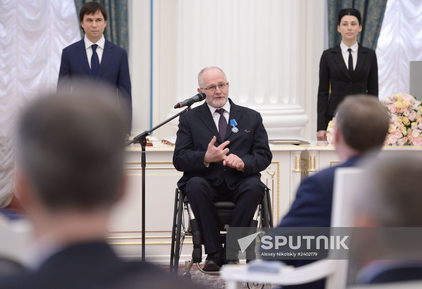 Vladimir Putin presents state awards in Kremlin