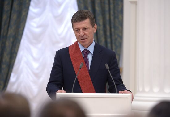 Vladimir Putin presents state awards in Kremlin