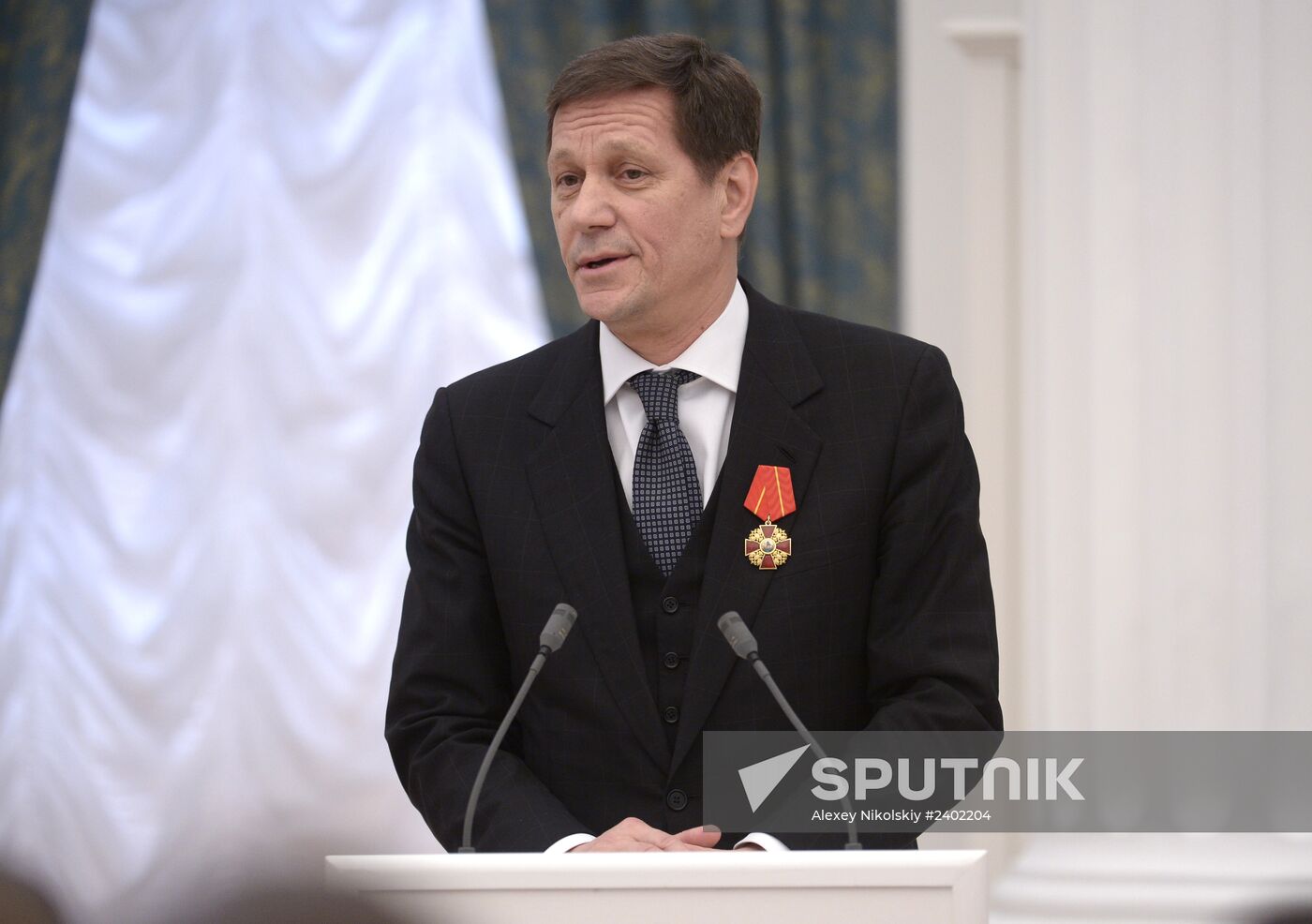 Vladimir Putin presents state awards in Kremlin
