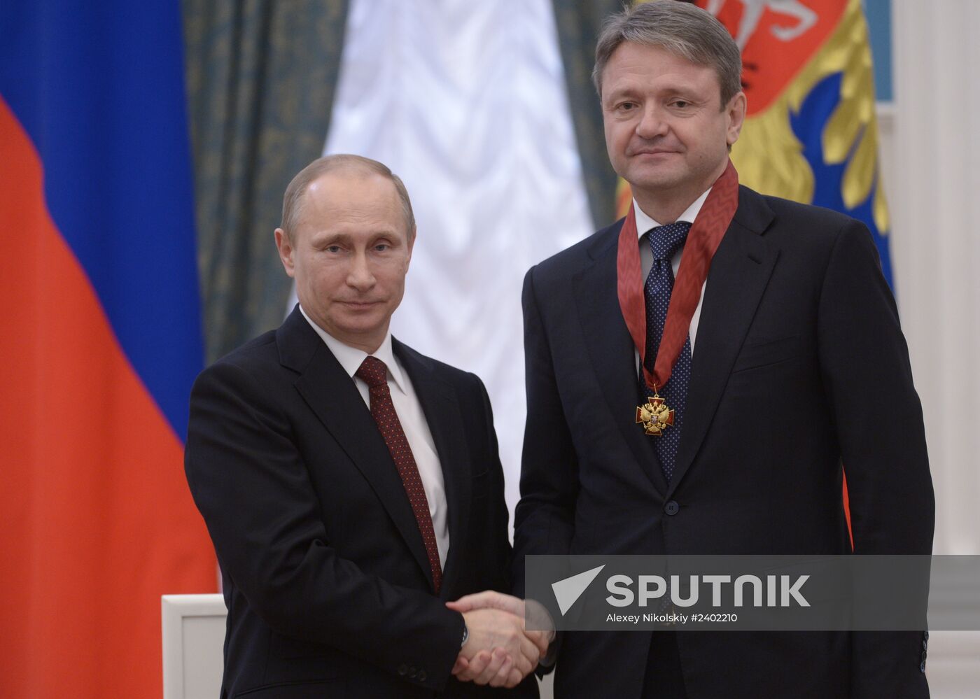 Vladimir Putin presents state awards in Kremlin