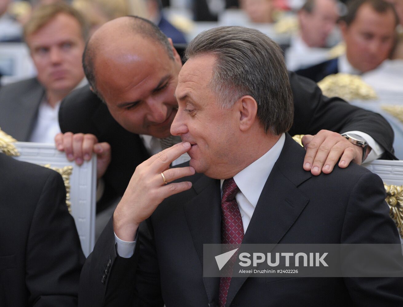 Vladimir Putin presents state awards in Kremlin