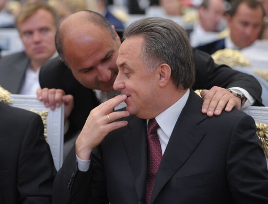 Vladimir Putin presents state awards in Kremlin