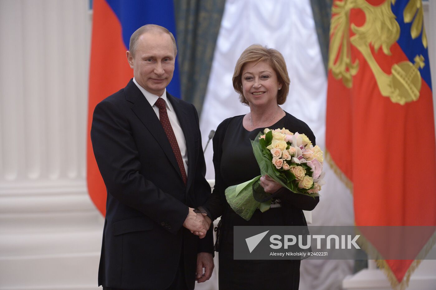 Vladimir Putin presents state awards in Kremlin