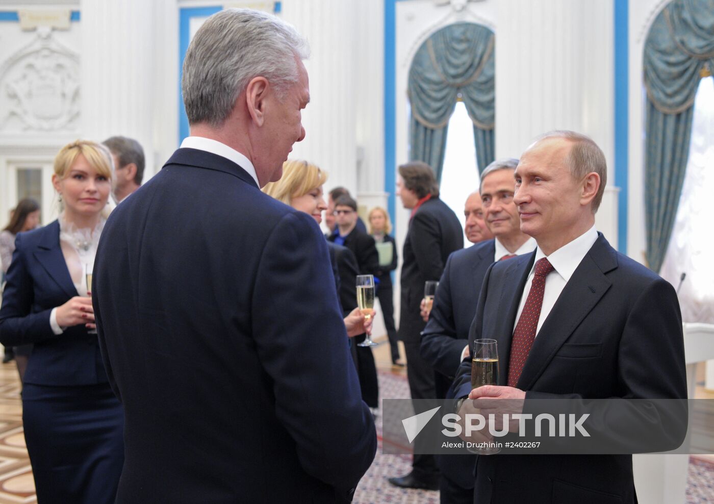 Vladimir Putin presents state awards in Kremlin