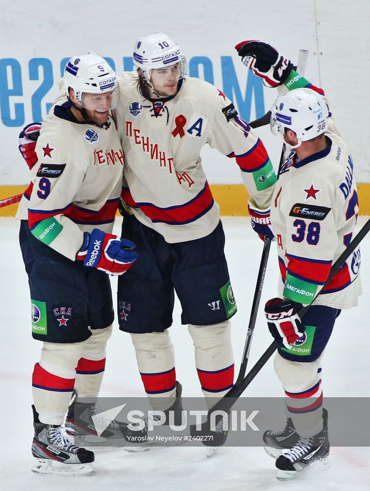 KHL. Lokomotiv Yaroslavl vs. SKA St.Petersburg