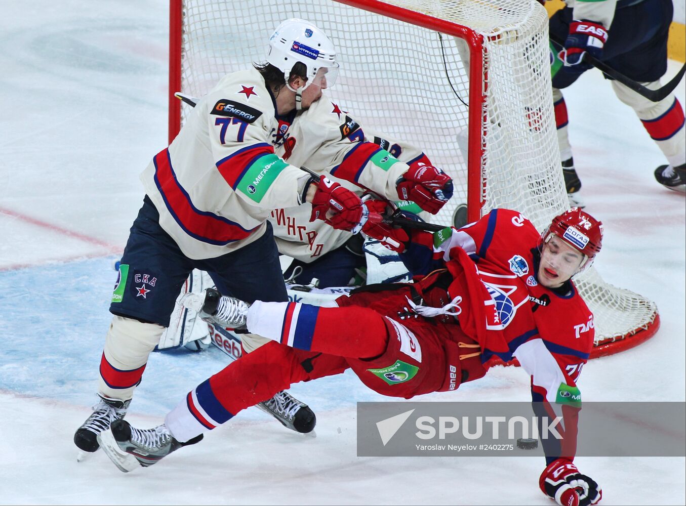KHL. Lokomotiv Yaroslavl vs. SKA St.Petersburg