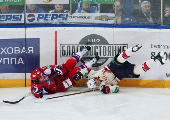 KHL. Lokomotiv Yaroslavl vs. SKA St.Petersburg