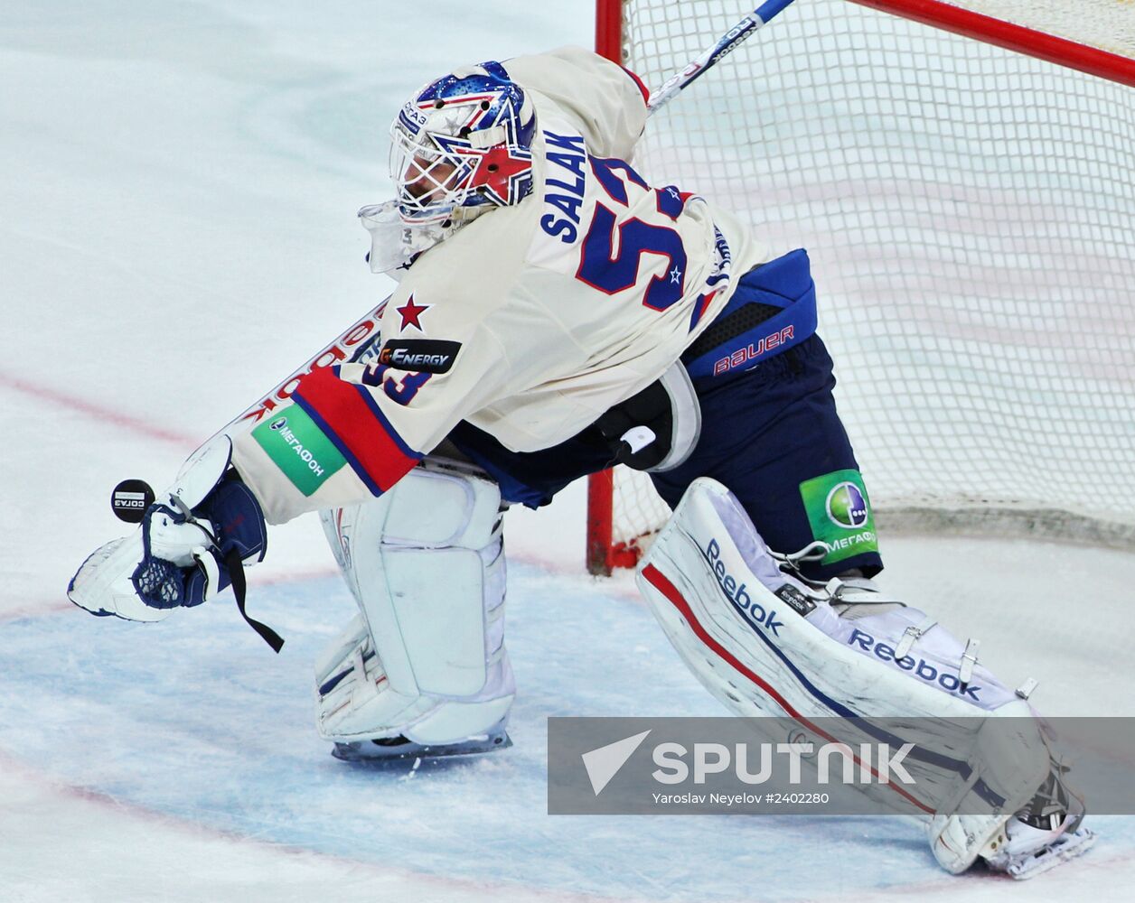 KHL. Lokomotiv Yaroslavl vs. SKA St.Petersburg
