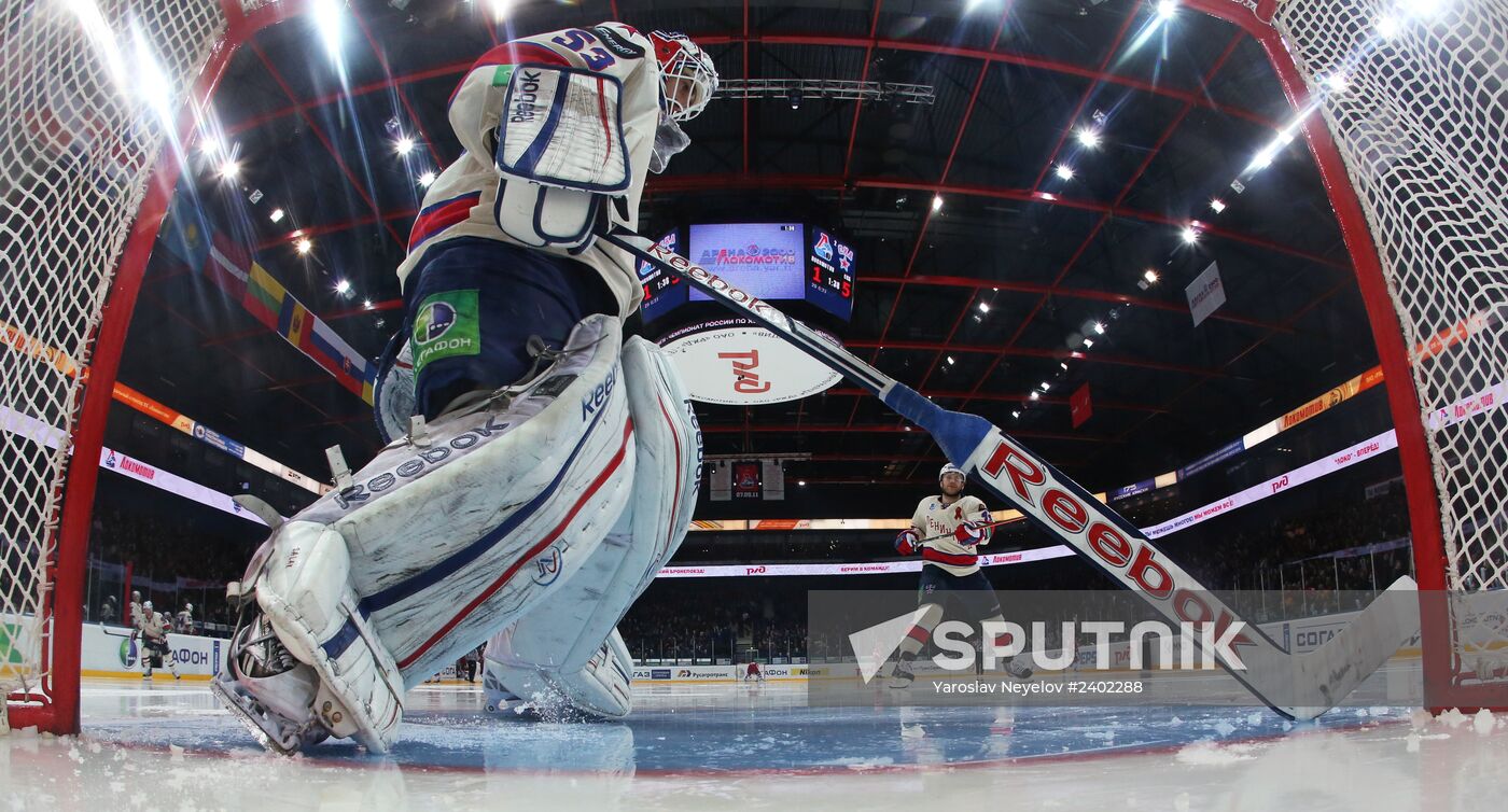 KHL. Lokomotiv Yaroslavl vs. SKA St.Petersburg
