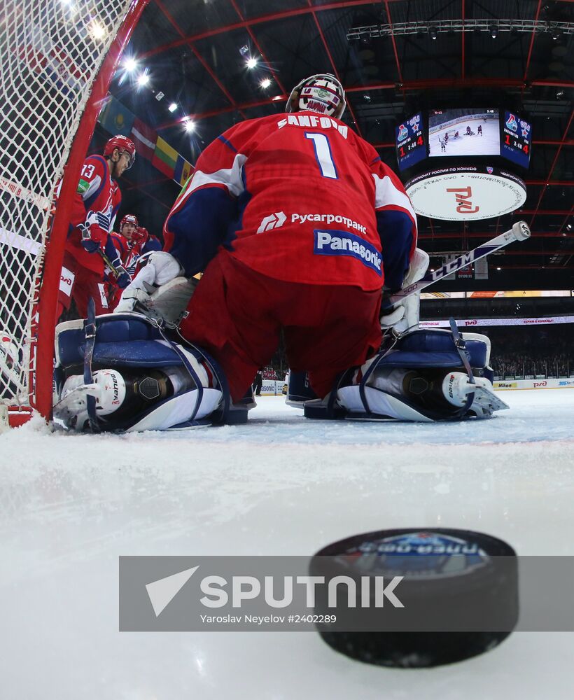 KHL. Lokomotiv Yaroslavl vs. SKA St.Petersburg