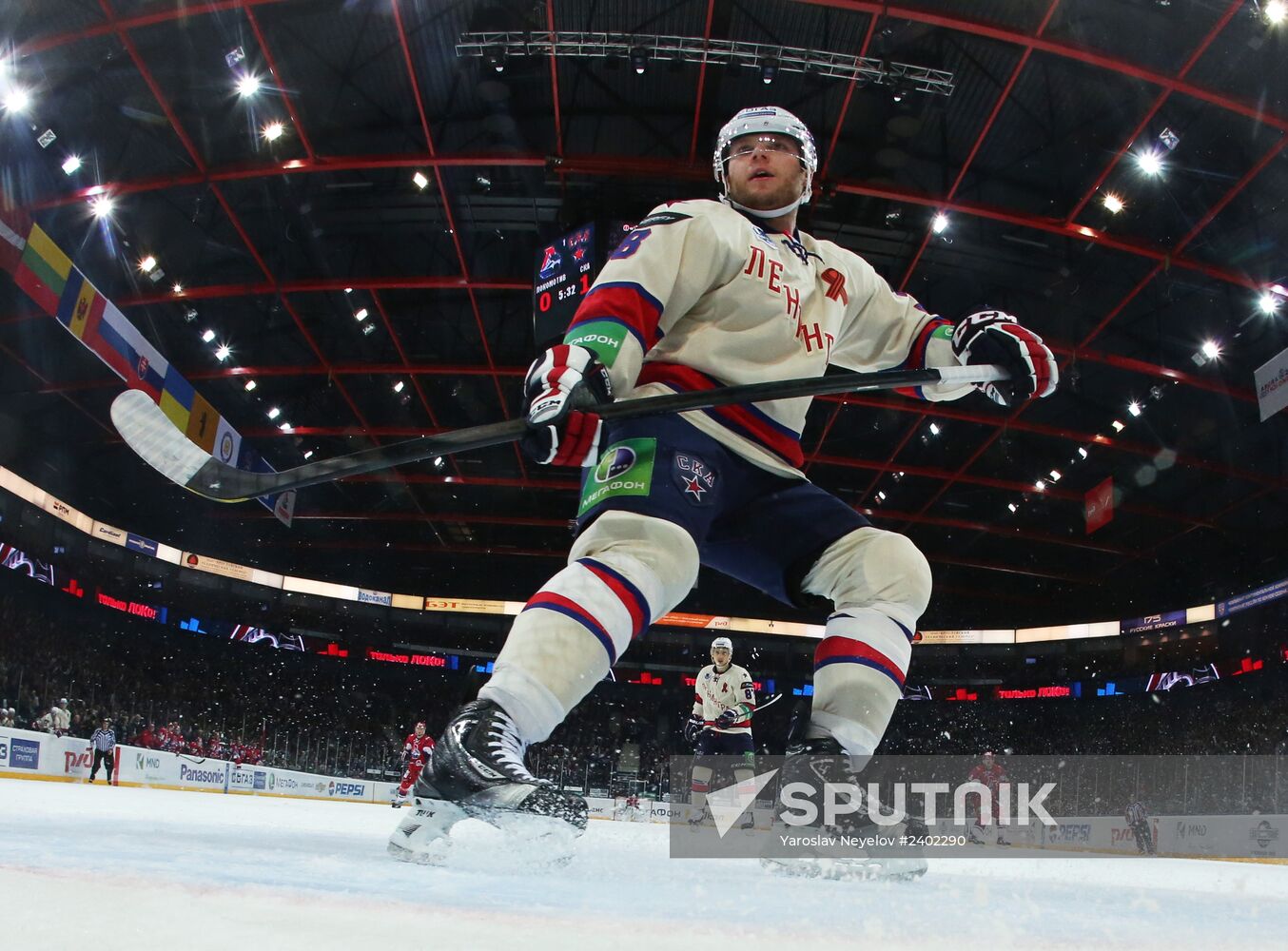 KHL. Lokomotiv Yaroslavl vs. SKA St.Petersburg