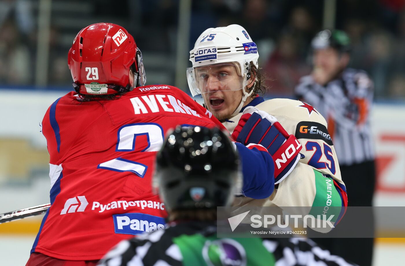 KHL. Lokomotiv Yaroslavl vs. SKA St.Petersburg