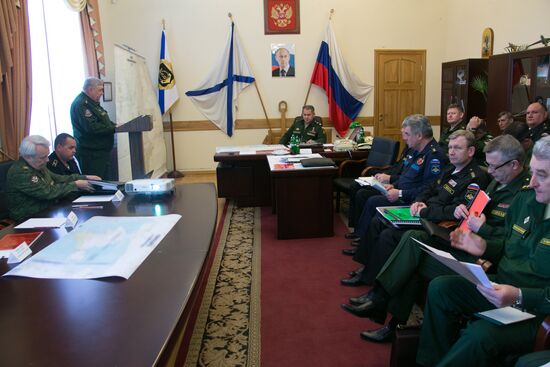 Russian Defense Minister Shoigu visits Crimea