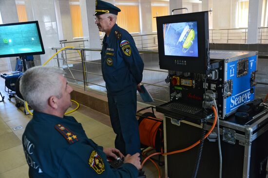 Russian Emergencies Ministry displays modern firefighting anf rescue equipment
