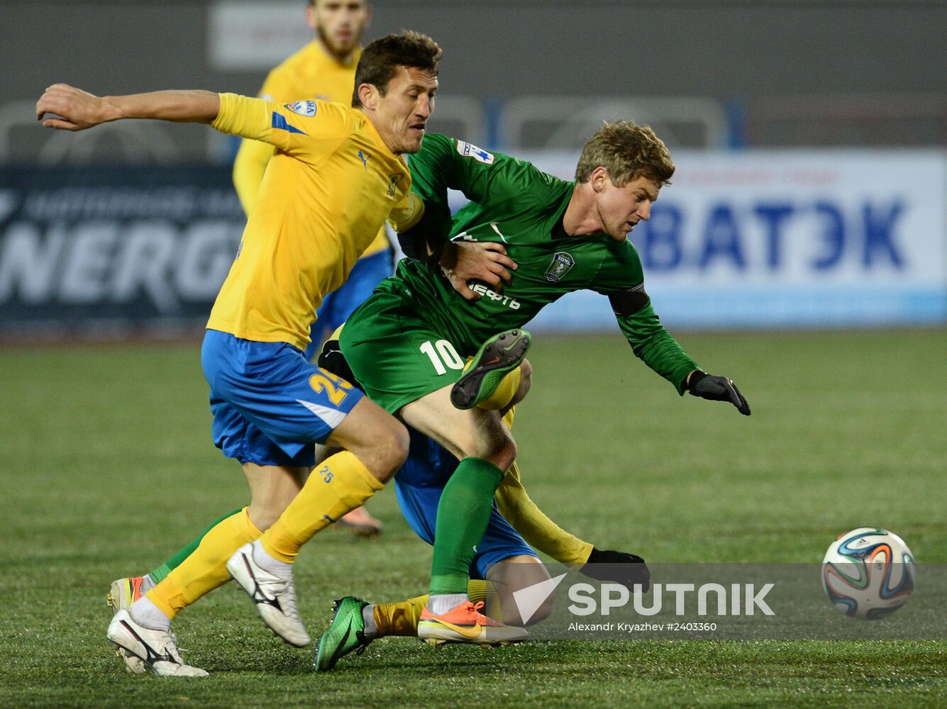 Russian Football Cup. Tom vs. Luch-Energiya