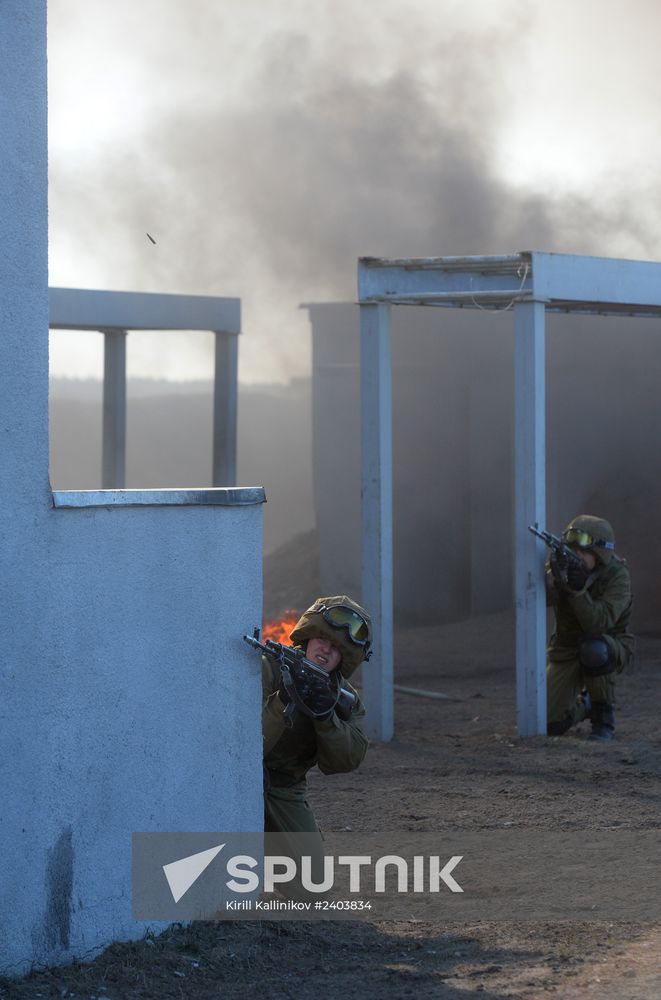 Russian Interior Ministry conducts comprehensive exercise