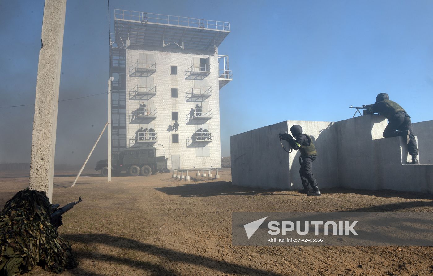 Russian Interior Ministry conducts comprehensive exercise