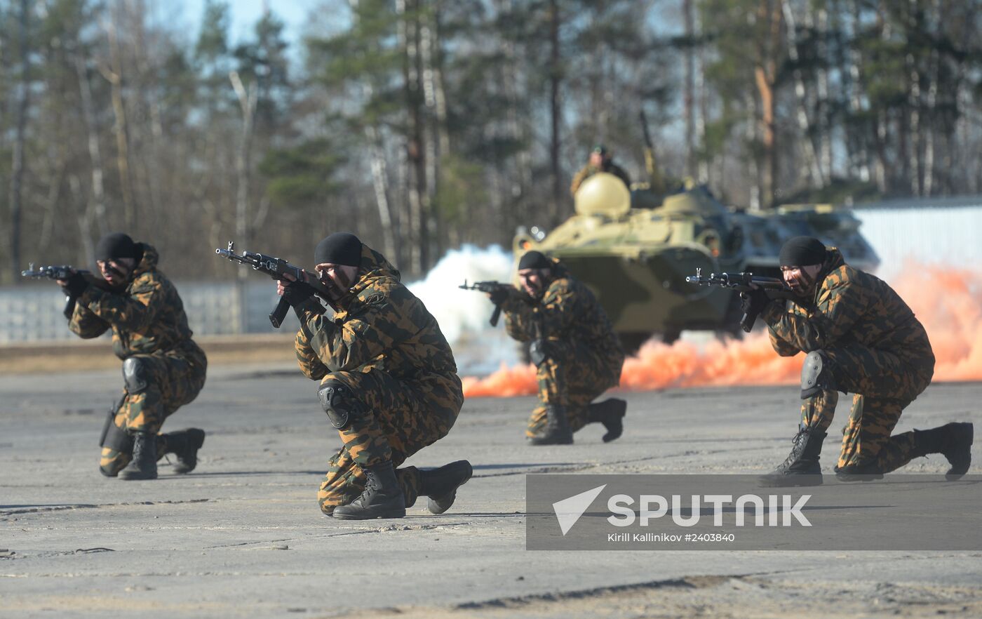 Russian Interior Ministry conducts comprehensive exercise