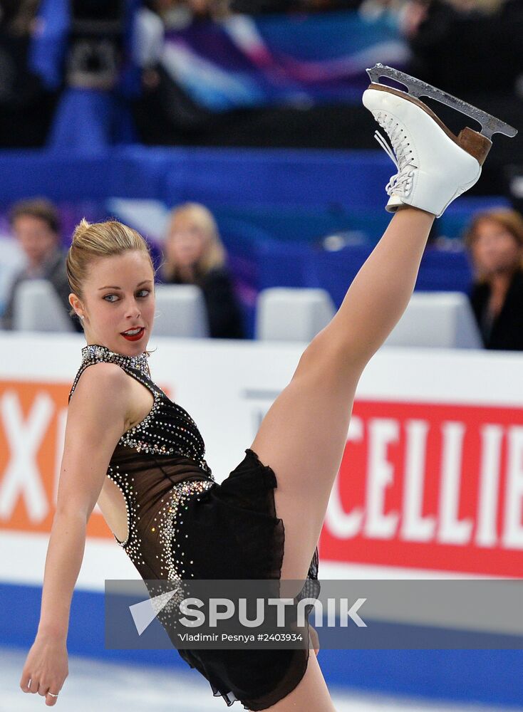 World Figure Skating Championships. Women. Short Program