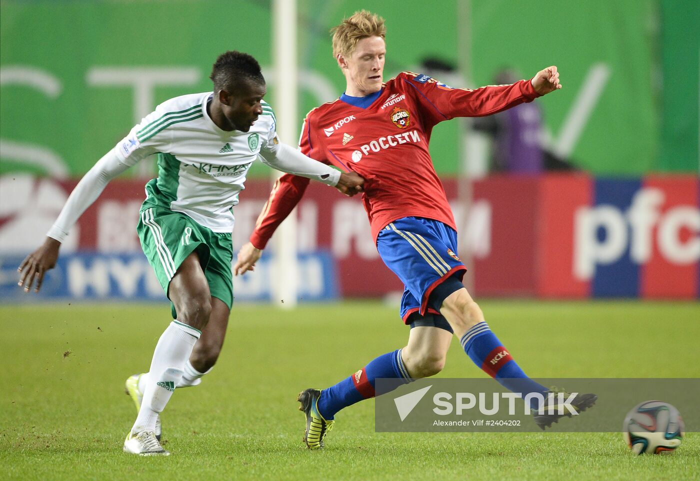 Football. Russia Cup. CSKA vs. Terek