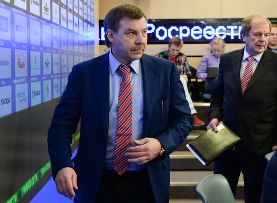 New head coach of Russian men's ice hockey team