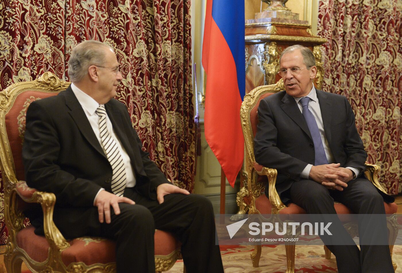 Sergei Lavrov meets with Cypriot foreign minister