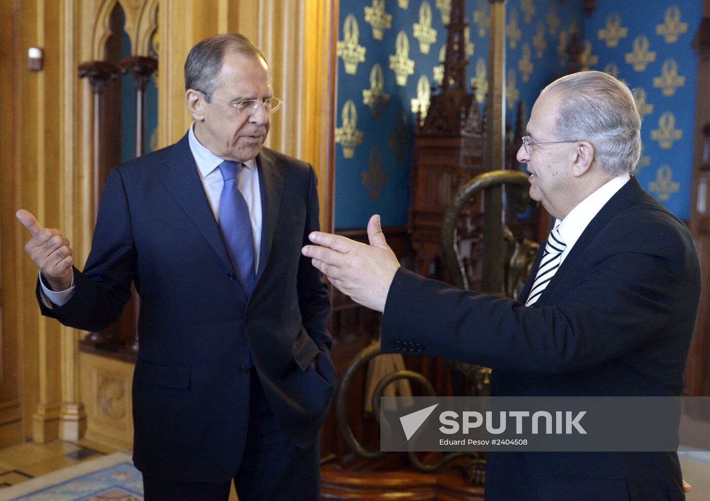 Sergei Lavrov meets with Cypriot foreign minister