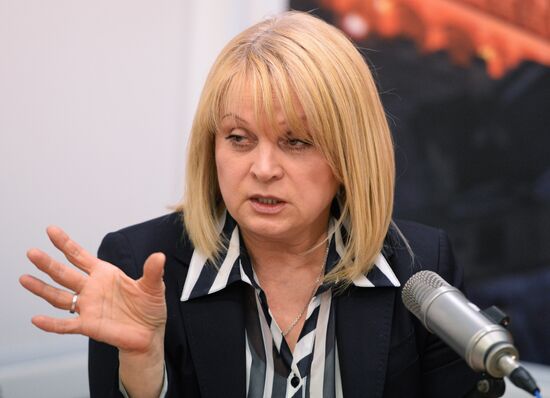Ella Pamfilova speaks on Echo Moskvy radio station
